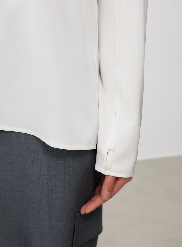 極簡垂感H型襯衫