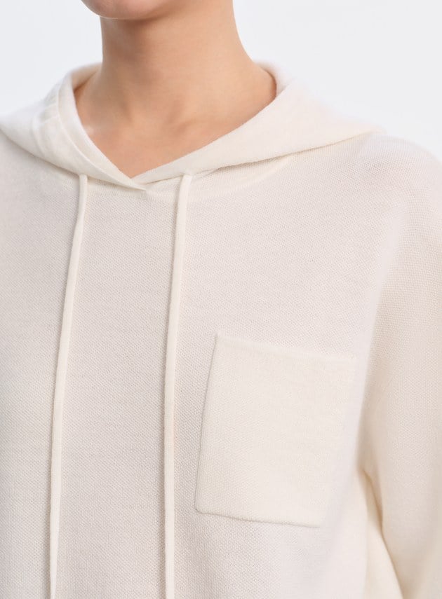 純羊毛連帽衛衣