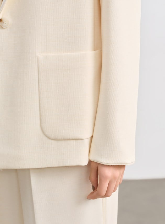 可拆卸連帽西裝外套