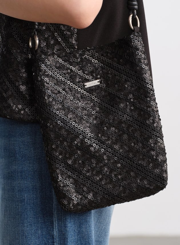 微光立體亮片小包