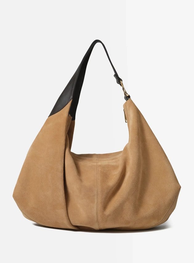 FEMANCE_Wander Hobo 不對稱慵懶感麂皮托特包