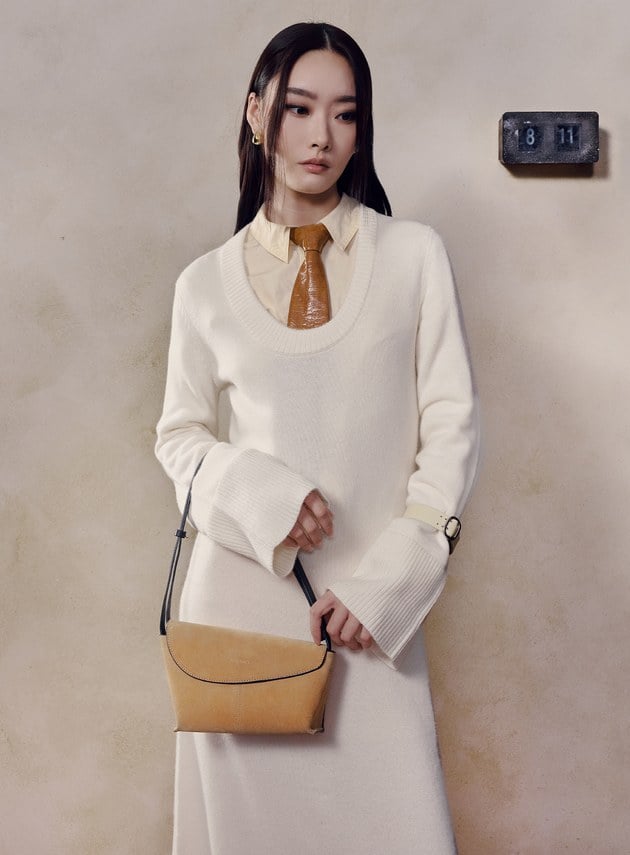 FEMANCE_Lympia Pouch 不對稱簡約麂皮多way包