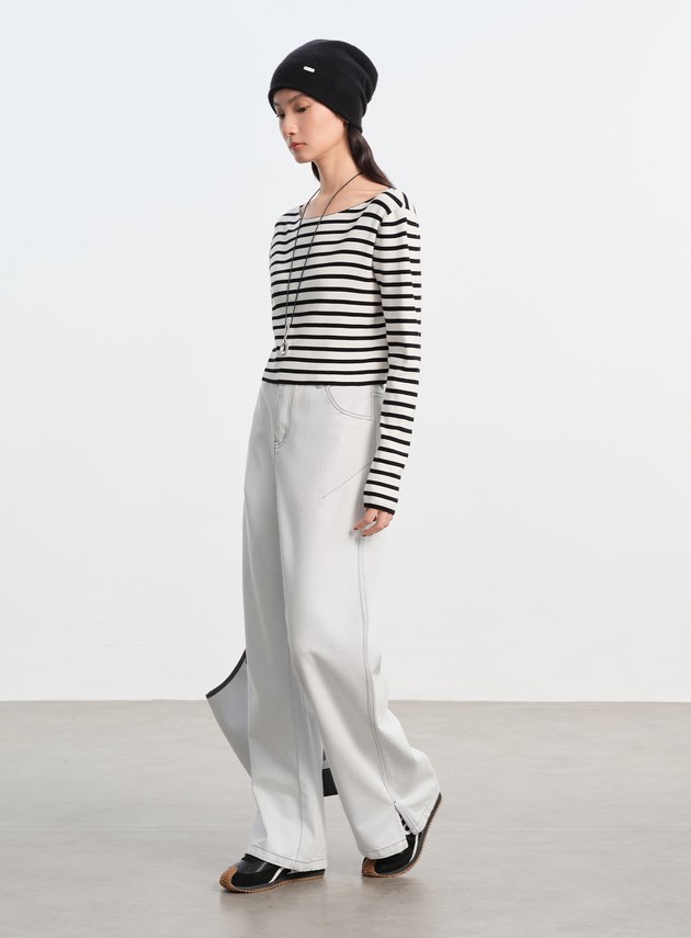 雙面穿羊絨雙色針織冷帽