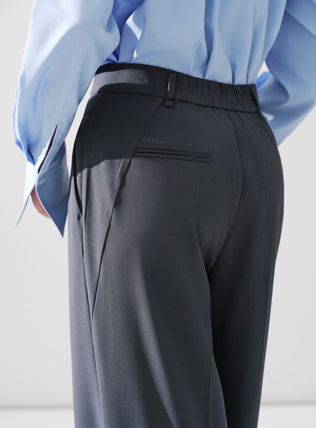 Signature Suit - 簡約直筒西裝褲
