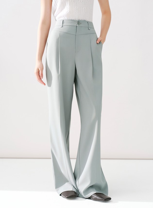 Signature Suit - 簡約直筒西裝褲