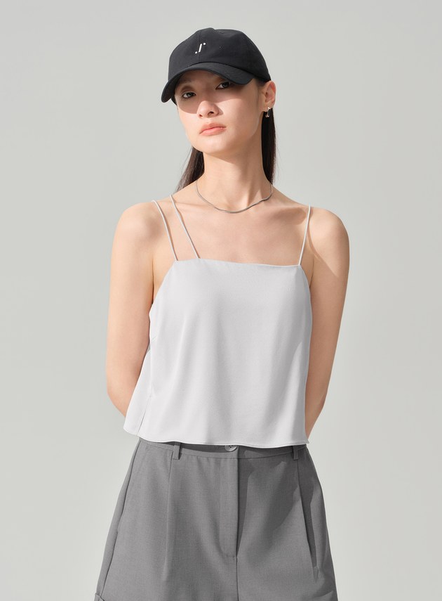 不對稱肩帶Bra背心