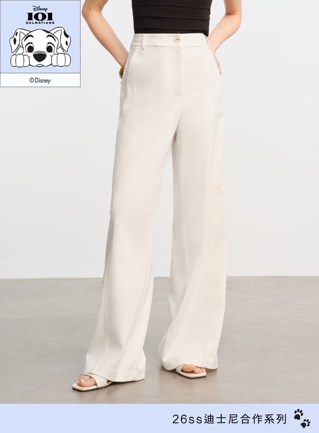 DISNEY｜復古仿丹寧寬褲