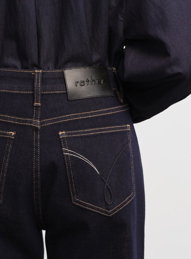 極簡九分牛仔褲