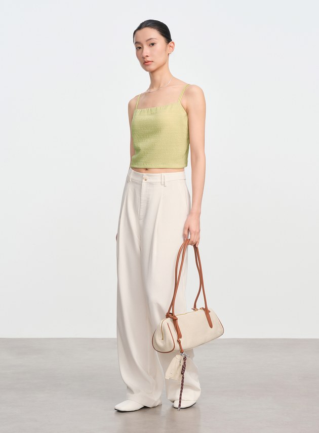 交叉美背細肩帶BRA背心