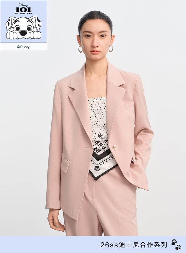 DISNEY｜不對稱立體剪裁西外