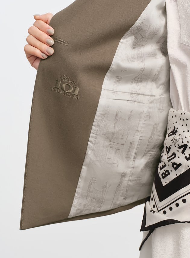 DISNEY｜不對稱立體剪裁西外