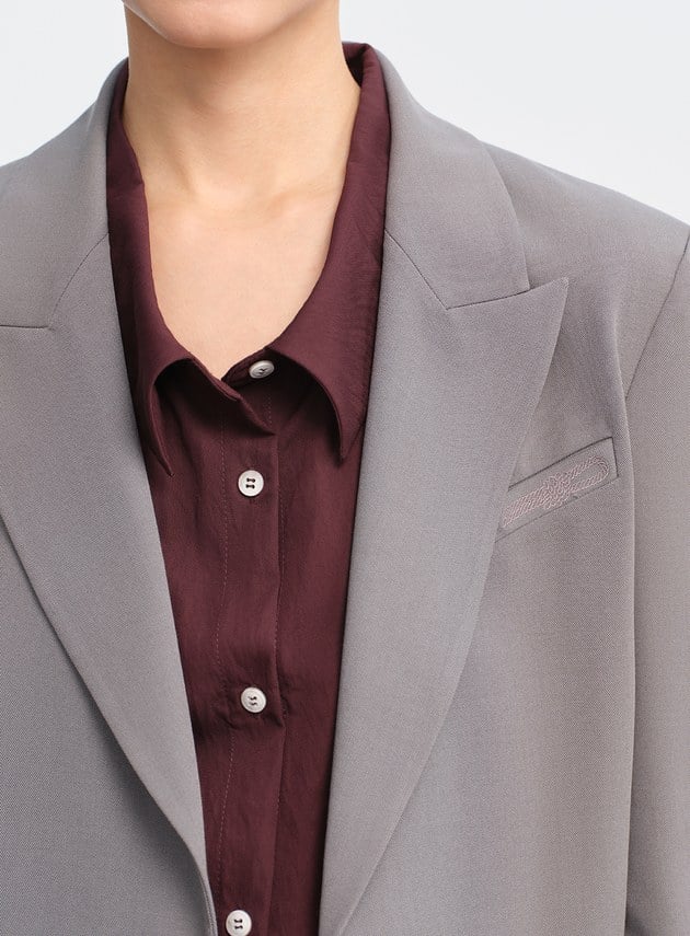 立體剪裁抗皺西裝外套