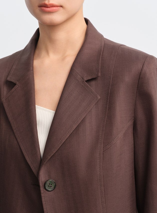 立體分割收腰西外