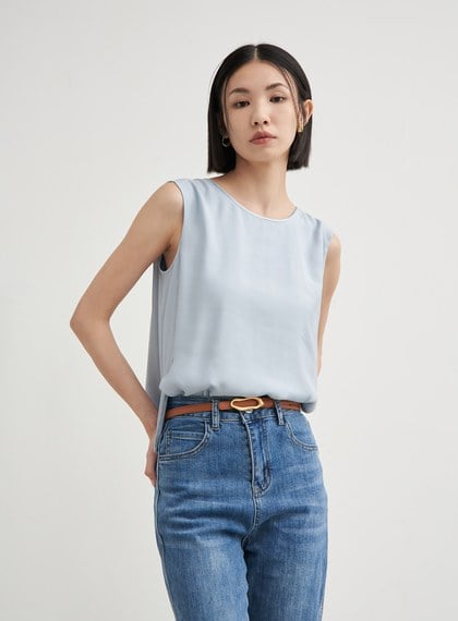 兩穿極簡親膚無袖背心