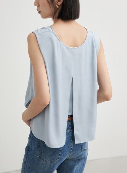 兩穿極簡親膚無袖背心