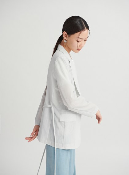 微透肌理感休閒西裝外套