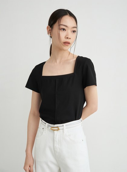 不規則雙面扣真皮皮帶