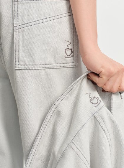 慵懶水洗感牛仔夾克