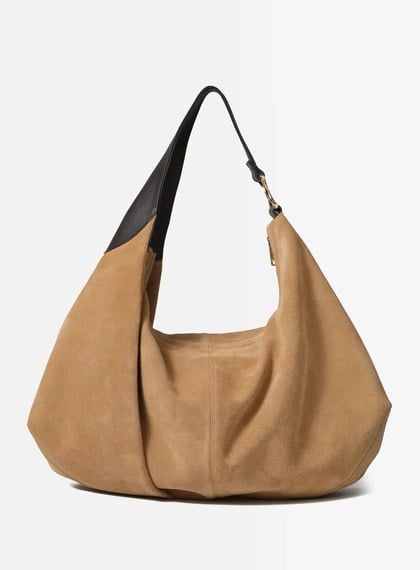 FEMANCE_Wander Hobo 不對稱慵懶感麂皮托特包