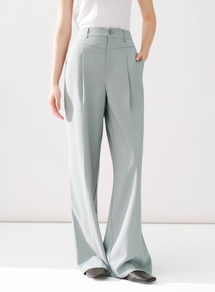 Signature Suit - 簡約直筒西裝褲