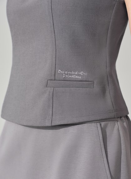 DISNEY｜刺繡短版BRA背心