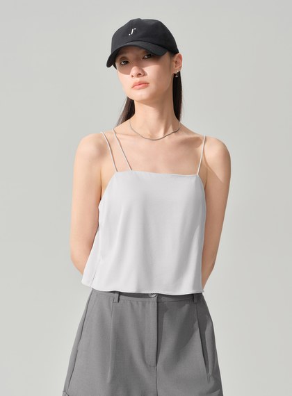 不對稱肩帶Bra背心