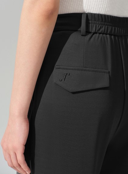 經典不對稱立體剪裁西裝褲