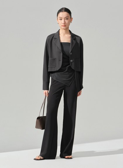 經典短版西裝外套