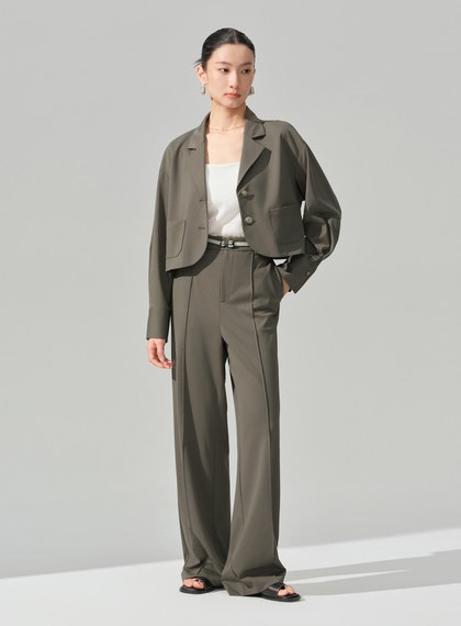 經典短版西裝外套