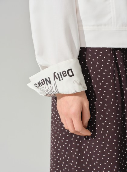 DISNEY｜報紙印花工裝外套