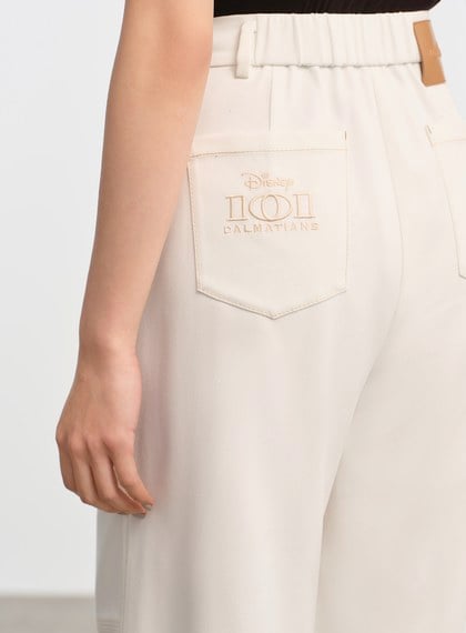 DISNEY｜復古仿丹寧寬褲