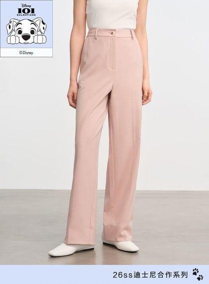 DISNEY｜不對稱立體剪裁西褲