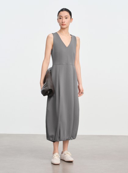 空氣層針織洋裝