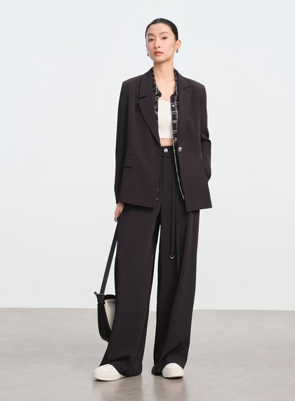 防曬涼感單扣西裝外套